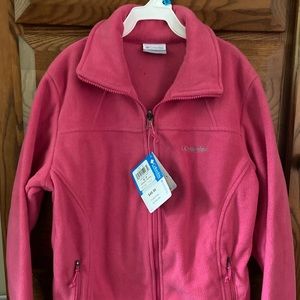 Columbia full zip fleece jacket